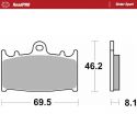 Plaquettes de frein avant Sinter Sport MOTO MASTER KAWASAKI, SUZUKI 