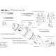 Pièces de rechange pour demi-ligne inox/carbone Akrapovic RSV4 2009-2014