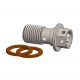 Vis pour banjo de frein M10x1.00 + 2x rondelles cuivre Moto-Master 213118