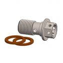 Vis pour banjo de frein M10x1.00 + 2x rondelles cuivre Moto-Master 213118
