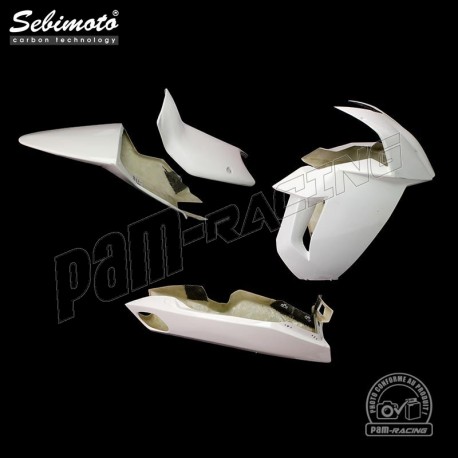 Carénage poly complet racing fibre de verre RC8, RC8R 2008-2015 SEBIMOTO
