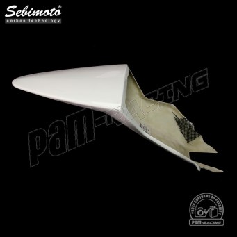 Coque arrière racing fibre de verre RC8, RC8R 2008-2015 SEBIMOTO