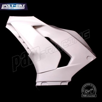 Flanc gauche avec aileron racing fibre de verre CBR1000RR 2020-2023 POLY-BIKE