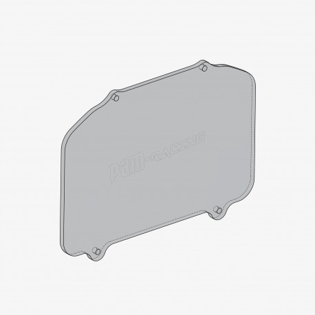 Vitre de remplacement pour Protection de tableau de bord ZX-10R 2026 Bonamici Racing