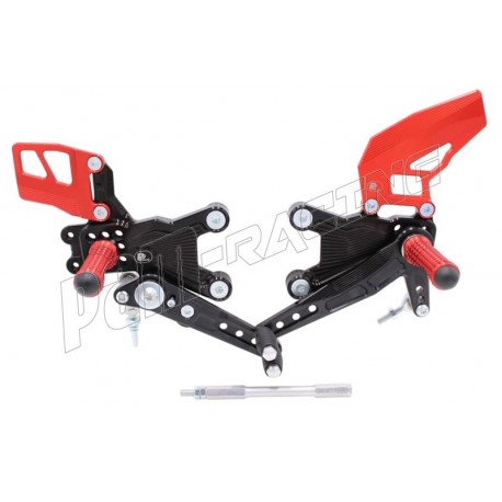 Commandes reculées RACE CONCEPT PP Tuning RSV4 2019-2026, Tuono V4 1100 20121-2026