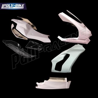 Carénage poly racing fibre de verre ZX-10R/RR 2021-2025 POLY-BIKE