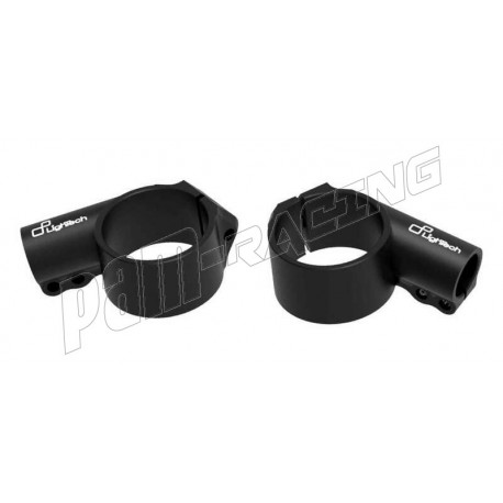 Bracelets 10° diamètre 52 mm position standard pour demi guidons LIGHTECH