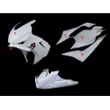 Carénage poly complet 8 parties fibre de verre RSV4 1100 2025-2026 SRT FAIRINGS