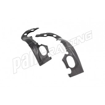 Protections de cadre carbone brillant LIGHTECH GSX-R600/GSX-R750 2011-2016