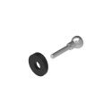 Adaptateur pour protection de levier Ø18 mm LIGHTECH Panigale V4/R/S 2025-2026