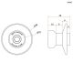 Diabolos support béquille ZETA Racing 8 mm 2 PCS