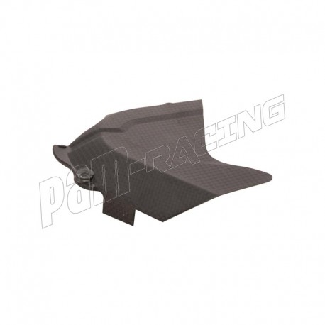 Protection carter de chaine carbone mat LIGHTECH 848 Streetfighter 2012-2015