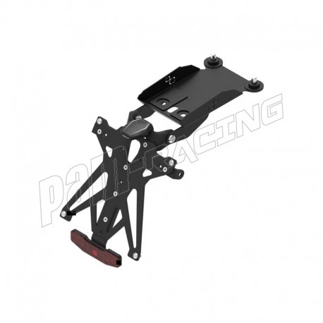 Support de plaque réglable LIGHTECH 821 Hypermotard 2013-2015, 939 Hypermotard 2016-2018