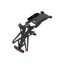 Support de plaque réglable LIGHTECH 821 Hypermotard 2013-2015, 939 Hypermotard 2016-2018