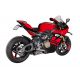 Ligne 3/4 racing titane silencieux Konix Evo Panigale V4/S, Streetfighter V4/S 2025-2026 SPARK