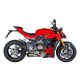 Ligne 3/4 racing titane silencieux Konix Evo Panigale V4/S, Streetfighter V4/S 2025-2026 SPARK
