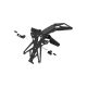 Support de plaque réglable LIGHTECH 698 Hypermotard 2024-2026