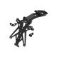 Support de plaque réglable LIGHTECH Tiger Sport 660 2024-2025, Tiger Sport 800 2025