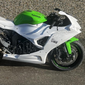 Carénage avant racing 6 parties fibre de verre ZX-6R 636 2024-2026 PLASTIC BIKE