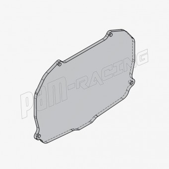 Vitre de remplacement pour Protection de tableau de bord Panigale V2/S 2025-2026 Bonamici Racing