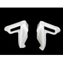 Paire d'écopes de Radiateur fibre de verre 600-1200 Bandit 2001-2005 SRT FAIRINGS