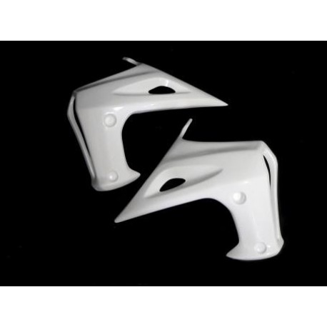 Paire d'écopes de radiateur fibre de verre SV 1000 2003- SRT FAIRINGS