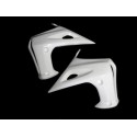 Paire d'écopes de radiateur fibre de verre SV 1000N 2003-2013, SV 650N 2003-2009 SRT FAIRINGS