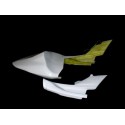 Coque arrière  selle origine fibre de verre 125 RS (SP) 2006-2010 SRT FAIRINGS