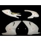 Carénage complet 4 parties selle origine fibre de verre 250 RS (SP) 1993-1997 SRT FAIRINGS