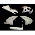 Carénage poly complet 5 parties route selle origine fibre de verre 50 RS (SP) 1998-2002 SRT FAIRINGS